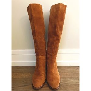 Antonio Melani Brown/Cognac Suede Boots
